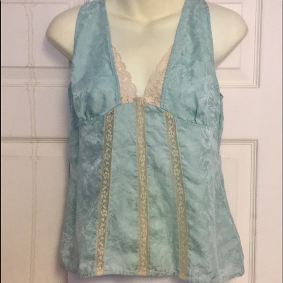 New York & Company silk and lace top - Picture 1 of 4